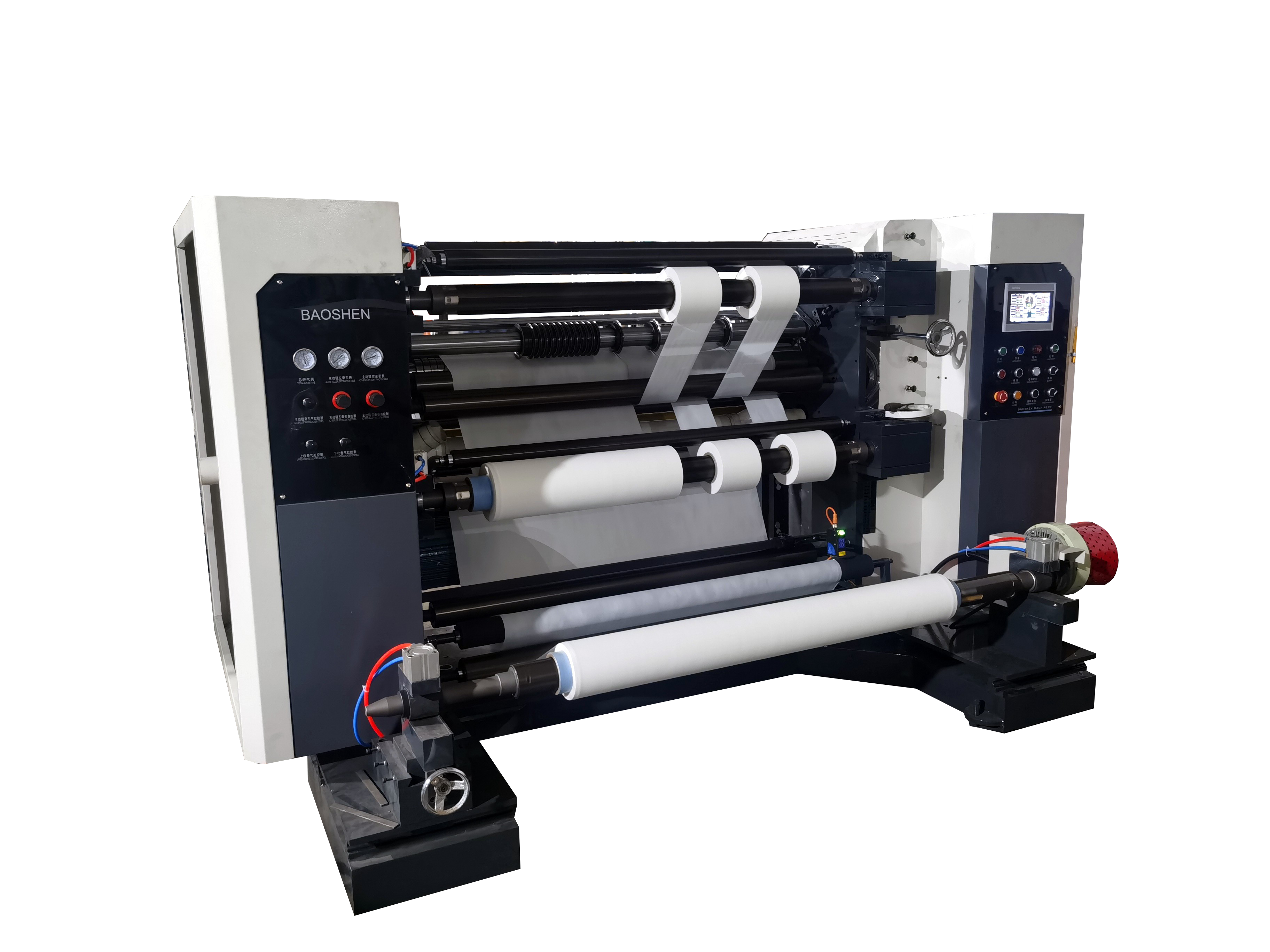 Automatic Nonwoven Fabric Slitting and Rewinding Machine