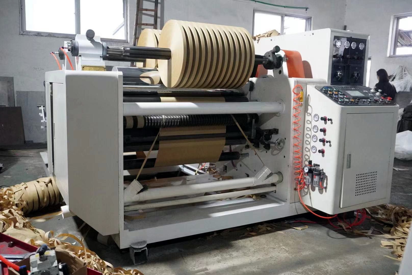 High-Precision PE PVC BOPP Film Rolling Machine 300 meters