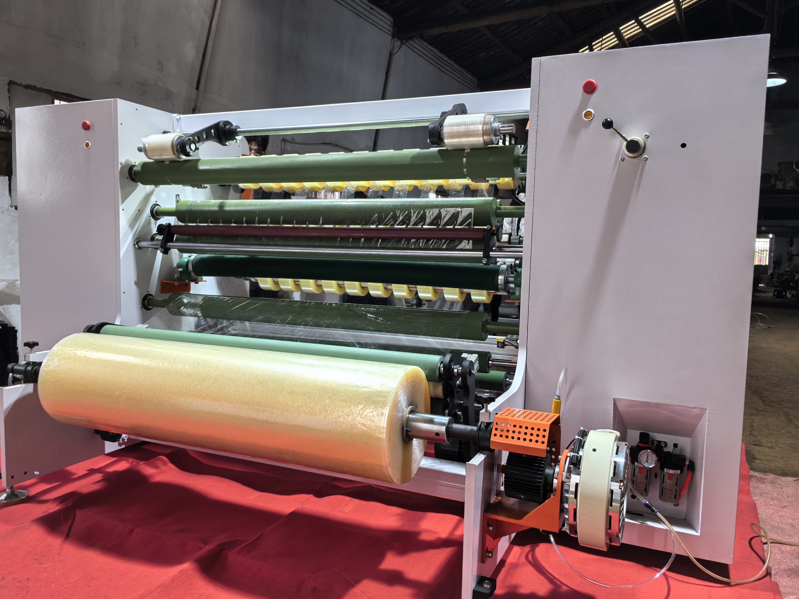 Insulation Tape Cutting Machine BOPP Tape Slitting Machine