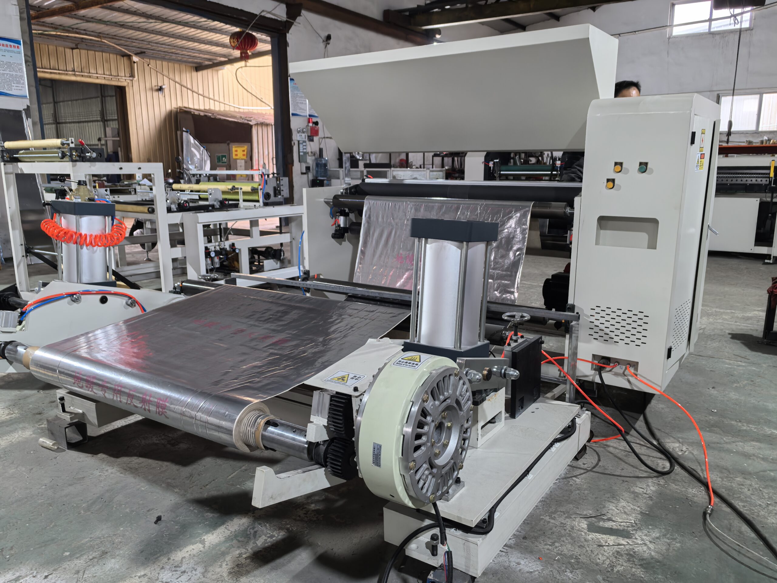 Paper Roll Rewinding Machine Film Rewinder for Gift Paper