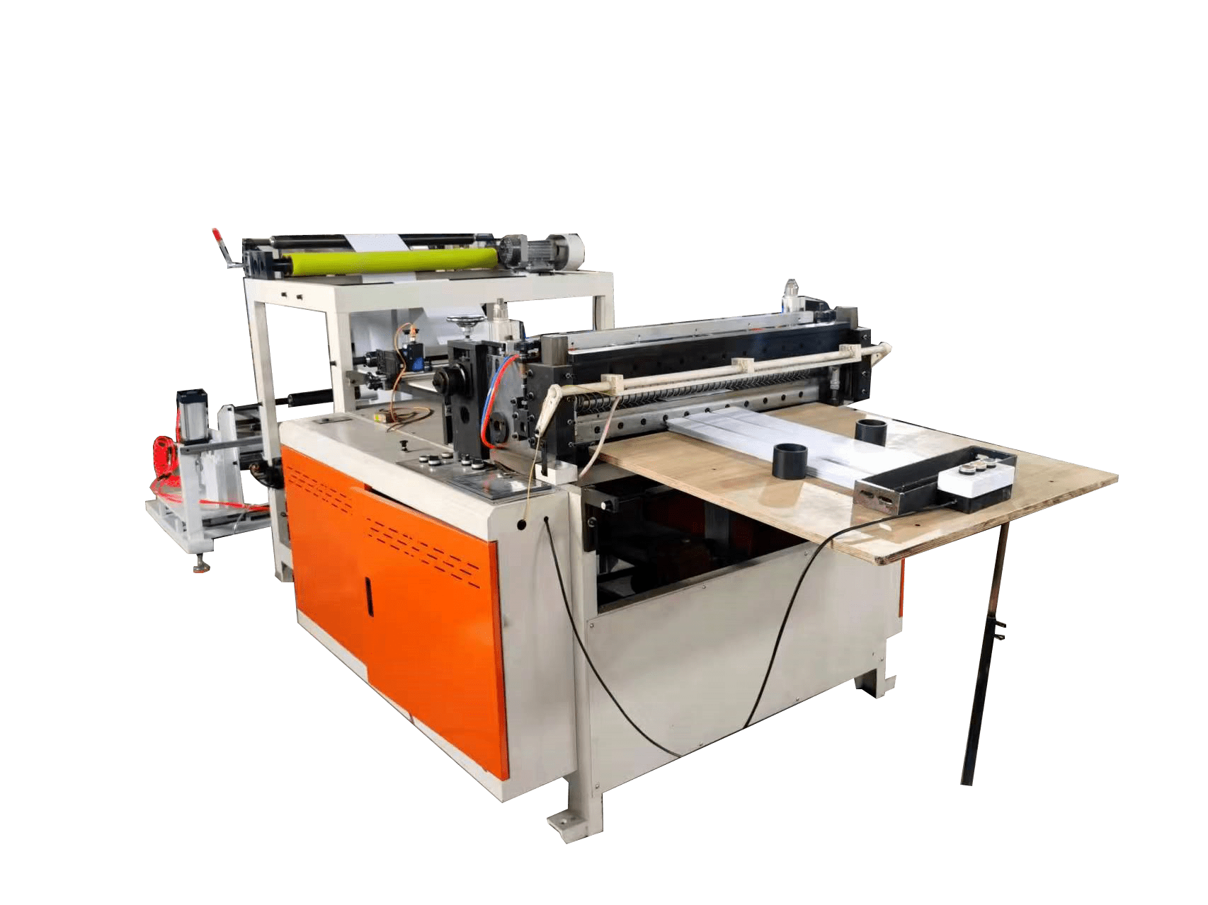 Roll To Sheet Cutter Kraft Paper Cross Cutting Machine